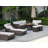 10 - Person Patio Conversation Set with Cushions-71058064-71058065