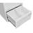 Filing Cabinet Lateral File Cabinet 3 Drawer, White Filing Cabinets With Lock, Locking Metal File Cabinets Three Drawer Office Cabinet For Legal/Letter/A4/F4 Home Offic-121226212