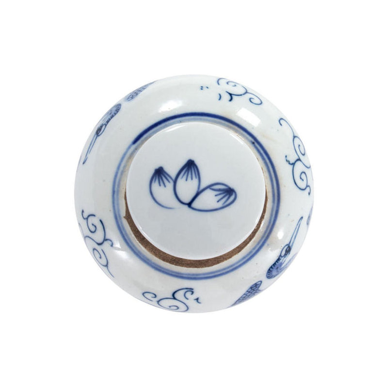 Handmade Ceramic / Porcelain Jar, 4.5" H x 4.5" W x 4.5" D
