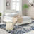 Zariah Upholstered Bed Frame-18141248-18141249