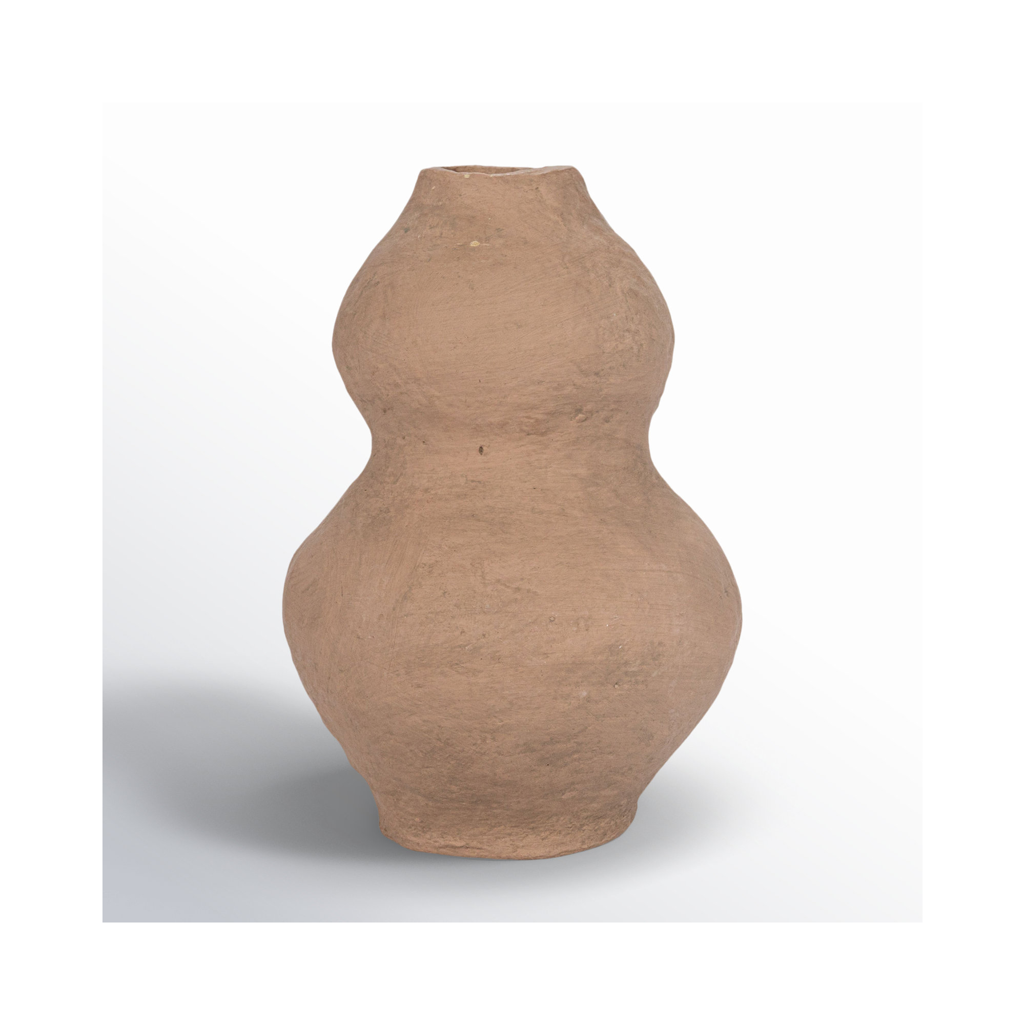 Mysaria Paper Mache Table Vase, 10" H x 8" W x 8" D