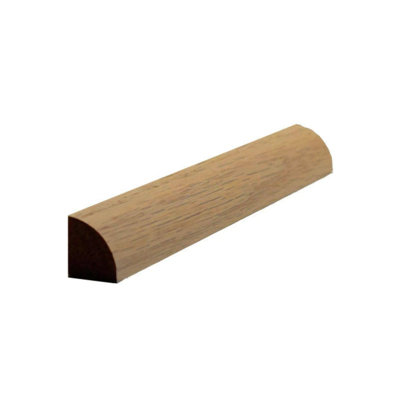 Moulure quart-de-rond 1/2 po x 1/2 po. Sans finition