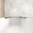 Half-frame Design Aluminum Frame Hinged Shower Door