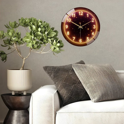 Horloge murale 12 po Gloo