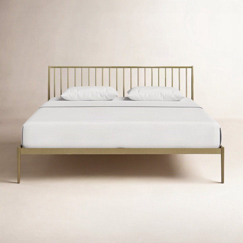 Aston Spindle Bed, King, Gold