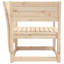 Garden Chair Solid Wood Pine-393995314