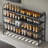 4-Layer Shoe Rack With Long Storage Shelf, Wardrobe Entrance Wide Metal Shoe Rack-1643920201