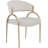 17.72'' H Upholstered Metal Armchair-360663309-360663308