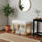 Modern Upholstered Solid Wood Entryway Shoe Bench With Soft Cushion Seat-1155150102