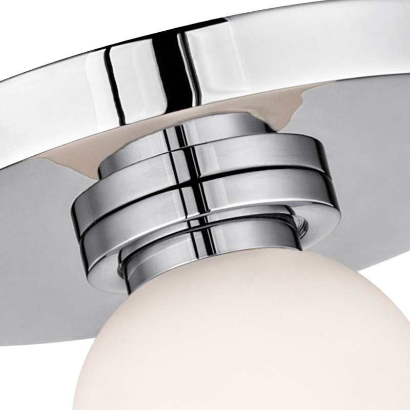Taft 1 Light Wall Sconce, Polished Chrome