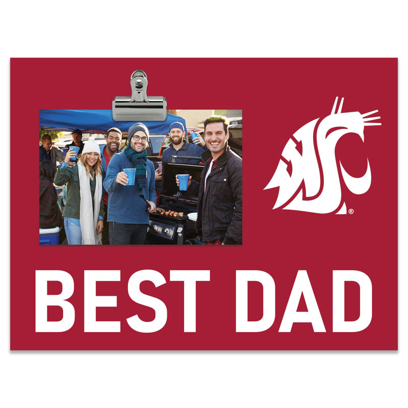 Cadre lumineux de Washington State - Best Dad