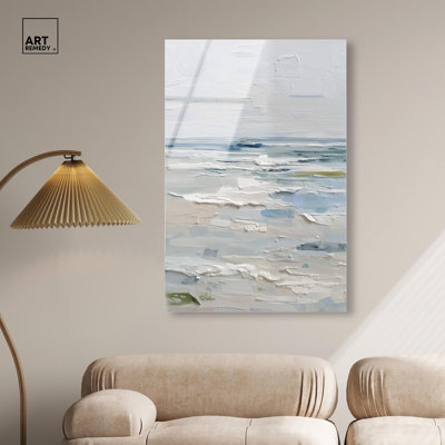 Mimms II Acrylic Print Bathroom Wall Decor by Art Remedy, Ready to Hang, 30 x 45
