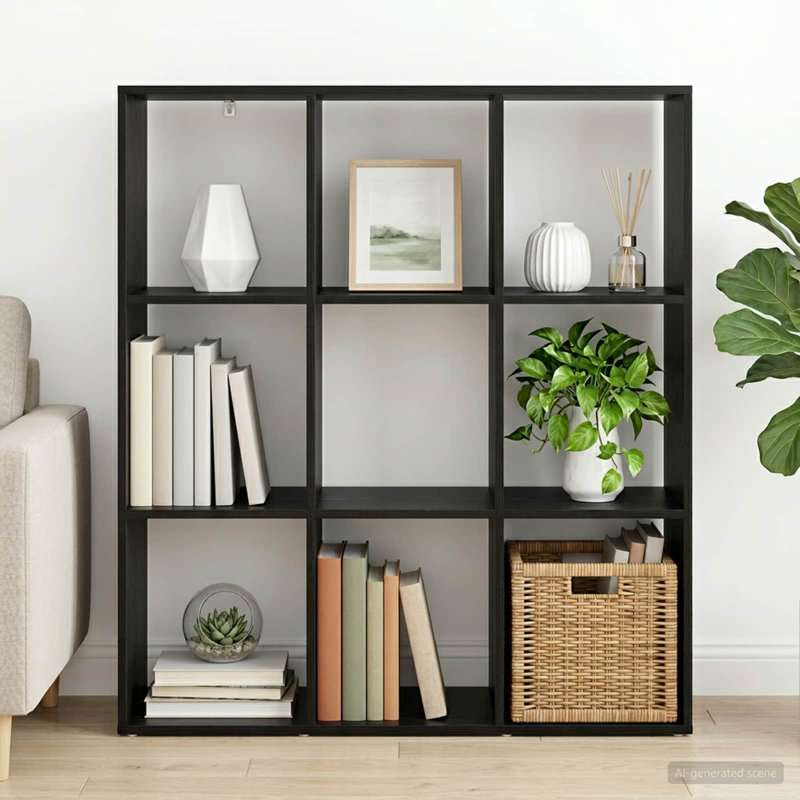 103.5 cm H x 102 cm W Bookcase