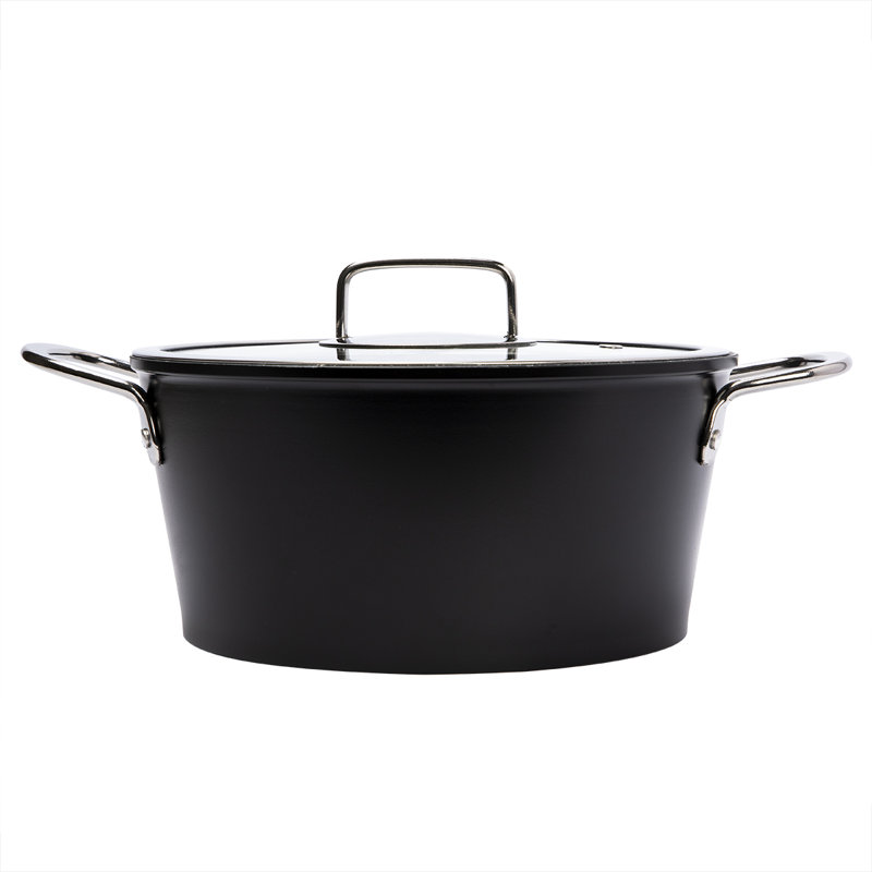 Marmite Serenk, marmite antiadhésive, granite sans PFOA, 22 cm 2,5 l