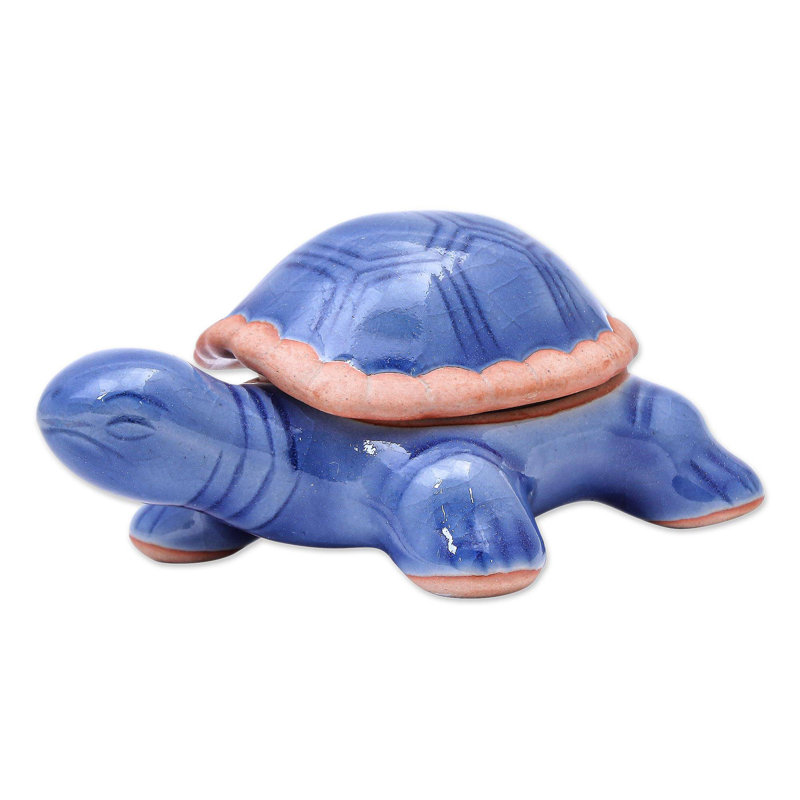 Boîte décorative tortue