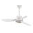 Modern Ceiling Fan With Light, Featuring 3 ABS Plastic Blades, Remote Control Operation, Reversible DC Motor, And Dimmable LED Lighting.-629912540
