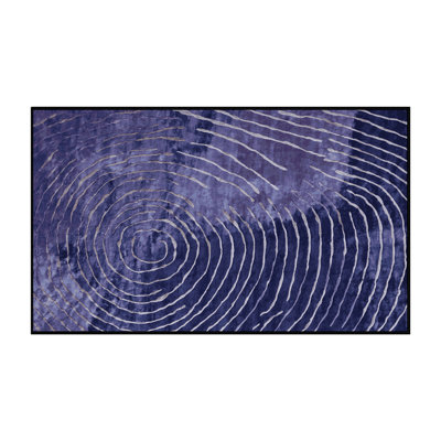 Silky Soft Plush Gray Area Rug