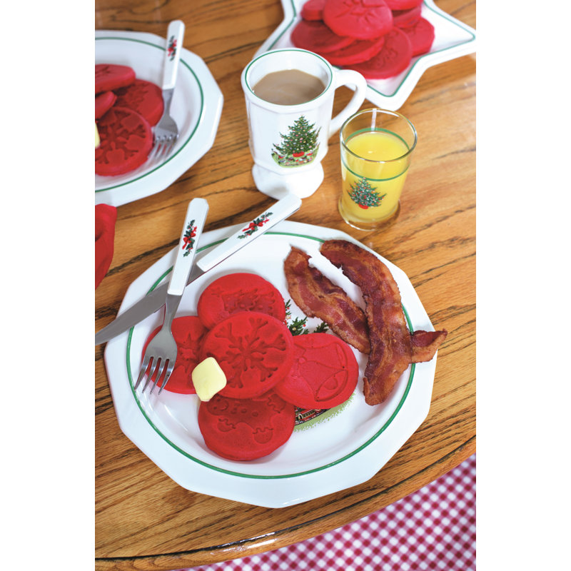 Nordic Ware Breakfast Cookawre 17.5" Non-Stick Holiday Pancake Pan