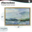 Cadre flottant Rain Over The Lagoon, design par Silvia Vassileva-1828265986-1828265991