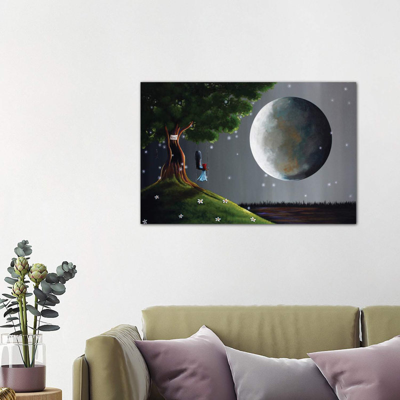 Happiness Is Just A Teardrop Away - Wrapped Canvas Print, 101.6 cm H x 66.04 cm W x 1.91 cm D