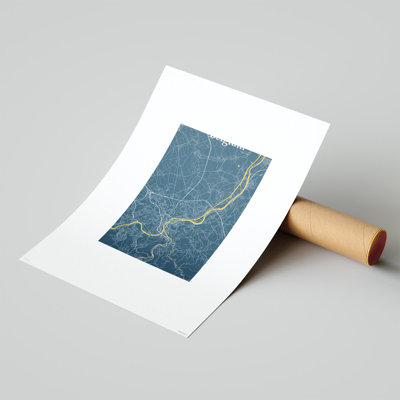 «Liege City Map», impression