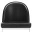 Upholstered Counter Stool with Metal Frame-899677195