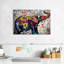 «Elephant Epic Colorful Elephant», reproduction sur toile-92519752