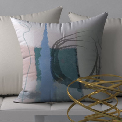 Exquisite Effervescent Decorative Square Pillow Cover & Insert