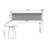 Brown L-Shaped Solid Wood writing desk-118615319-131440934