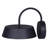 LED Integrated Outdoor Lantern Light, Black Finish