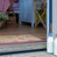 Watercolour Flowers Coir Doormat-711813079