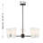 Dupuis Chandelier in Matte Black-229512513
