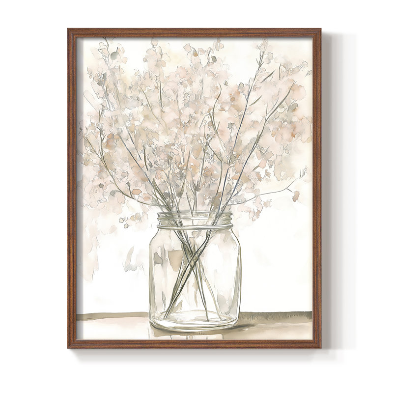 NAUTICAL Series XLIX Framed Print - Solid Wood, 11" H x 9" W, Noyer