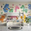 Papier peint pour enfants, animaux dessinés-1873468977-1873468981