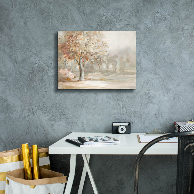 «Golden Day» par Danhui Nai, art mural sur toile, H 12 po x l 16 po