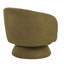 Fauteuil d'appoint pivotant rembourré avec coussin Zara-1015672446