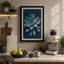 Lotus in Starlight Botanical - Wrapped Canvas-252145443-252145446