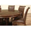 Grande table de rangement ronde extensible