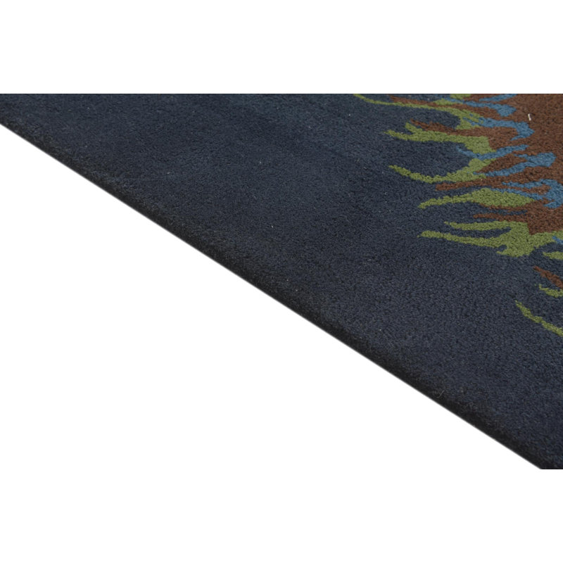 Tapis bleu marine 8 pi Pineland