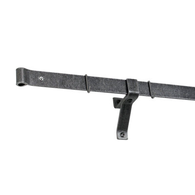 Handcrafted Rolled End Bar ONLY (Requires Wall Brackets or Captain Hooks)