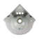 22" Corner Specialty Corner Bathroom Sink with Overflow