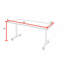 Table de formation à base en T 84 x 24 po Inbox Zero Kobe - 2 chaises Knight-721353589-721353570