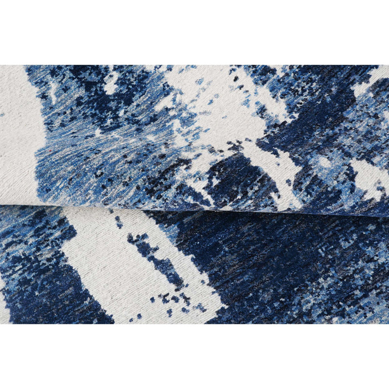Wool Area Rug, Rectangle 6' x 9'