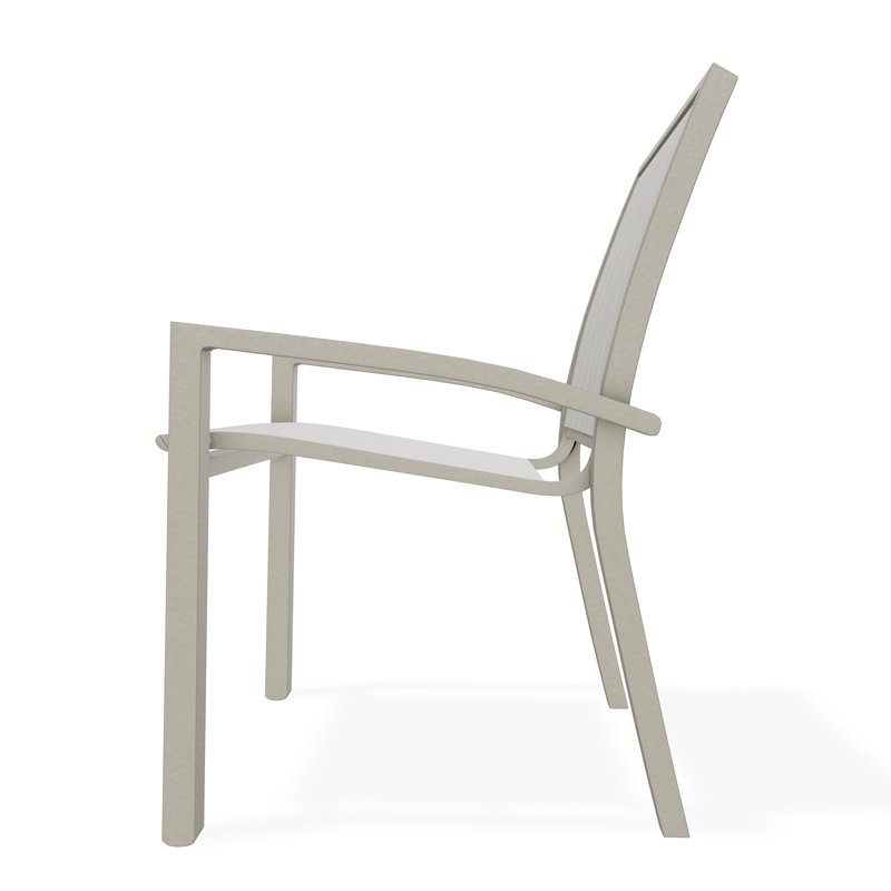 Kendall Outdoor Dining Chair, Storm, Harbor