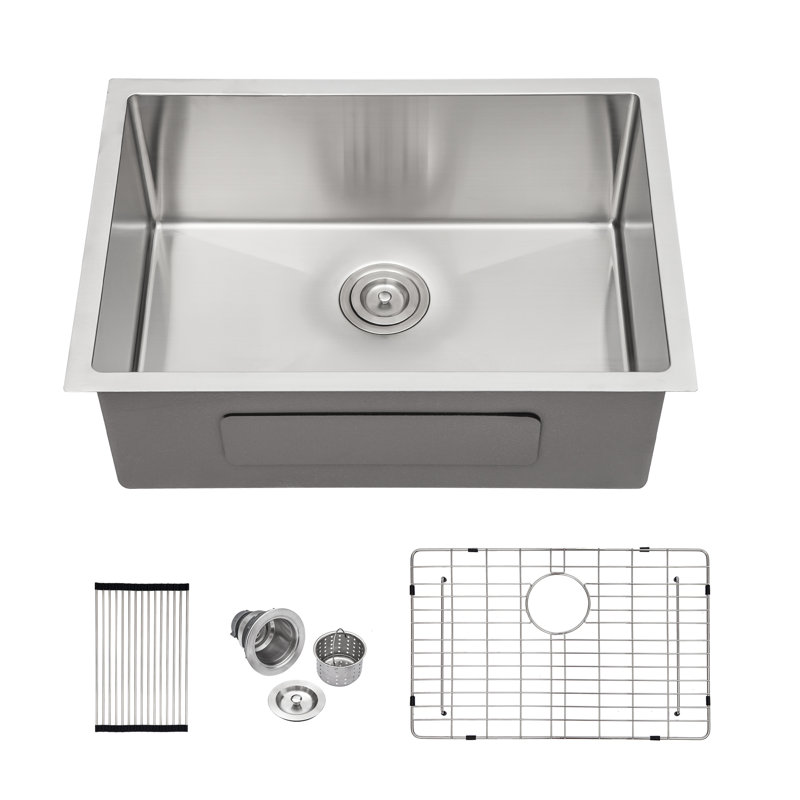 28'' L Single Bowl Ceramic Kitchen Sink