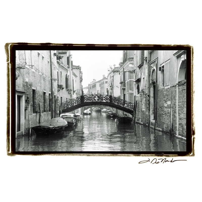 Waterways Of Venice XVII by Laura DeNardo - Wrapped Canvas Print, 30cm H x 46cm W  x 3.8cm D