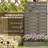 Trellis Planter For Climbing Plants, Raised Garden Bed With Trellis, Planter Box For Outdoor Garden, Dark Gray-398877798-398877792
