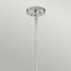 Plewak 1 - Light Chrome Teardrop Pendant-25305072-25305069