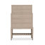 Armoire d'appoint en bois massif gris clair
