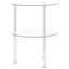 Cavallaro Glass Top End Table